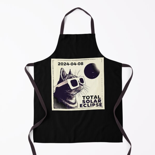 Item preview, Funny Cat Total solar eclipse 2024 designed and sold by TomFrontierArt.