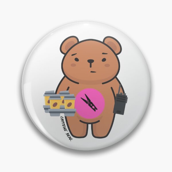 Item preview, Set Bears: Production Assistant "Caffeine Bear" designed and sold by StickyCinema.