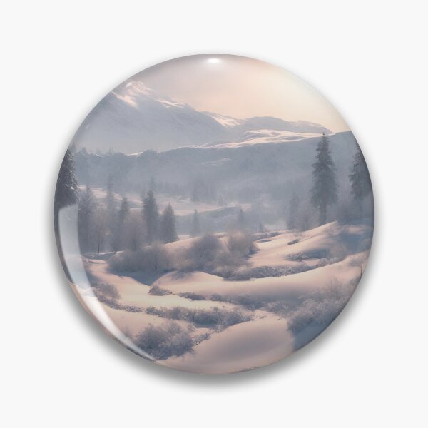 Item preview, Gentle Winter Landscape, winter, gifts, funny,  designed and sold by Ewelina  Niemiec.