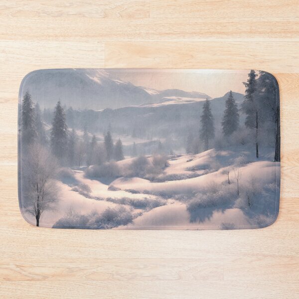 Item preview, Gentle Winter Landscape, winter, gifts, funny,  designed and sold by Ewelina  Niemiec.