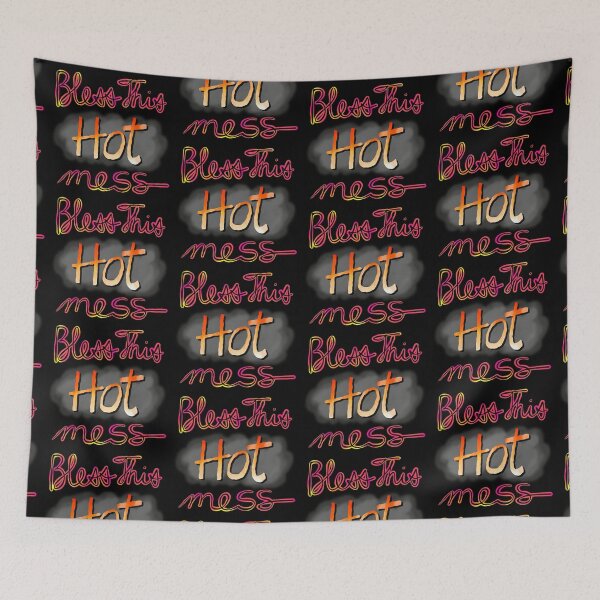 Item preview, Bless This Hot Mess designed and sold by JillPillDesign.