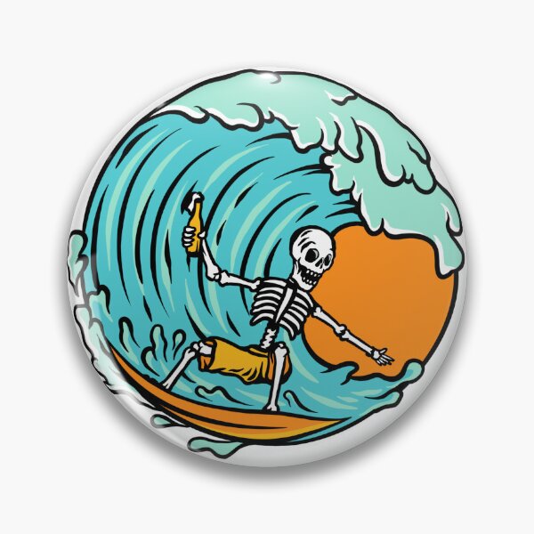Item preview, Skeleton surfing designed and sold by PointBreakShop.