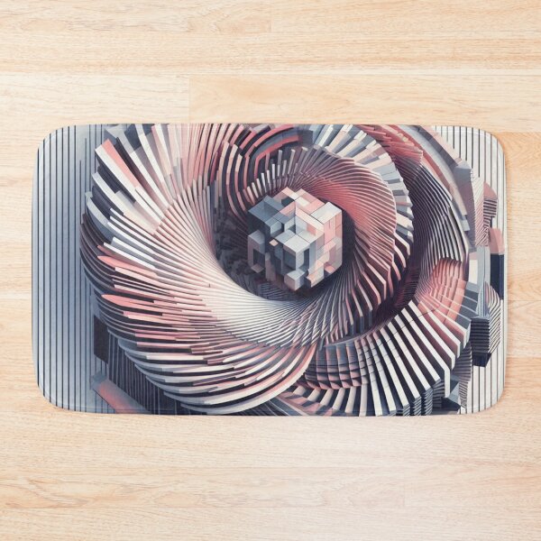 Item preview, Abstract art design with optical illusio- 3d digital art designed and sold by erkabees.