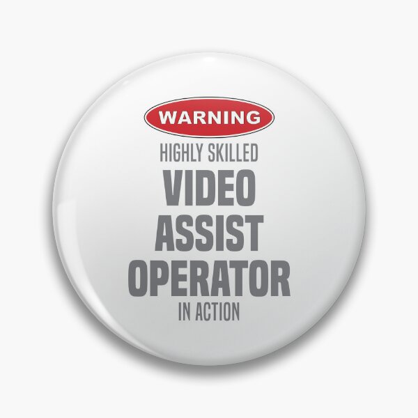 Item preview, Highly Skilled Video Assist Operator in Action designed and sold by NermilioDesigns.