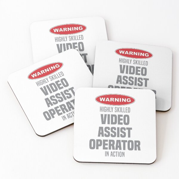 Item preview, Highly Skilled Video Assist Operator in Action designed and sold by NermilioDesigns.