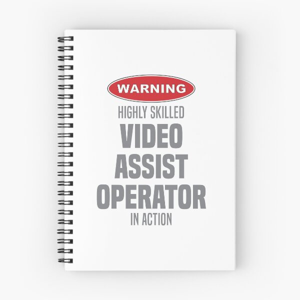 Item preview, Highly Skilled Video Assist Operator in Action designed and sold by NermilioDesigns.