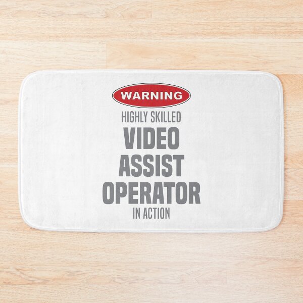 Item preview, Highly Skilled Video Assist Operator in Action designed and sold by NermilioDesigns.