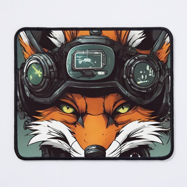 Item preview, Cyberpunk fox in googles designed and sold by Yarnith.