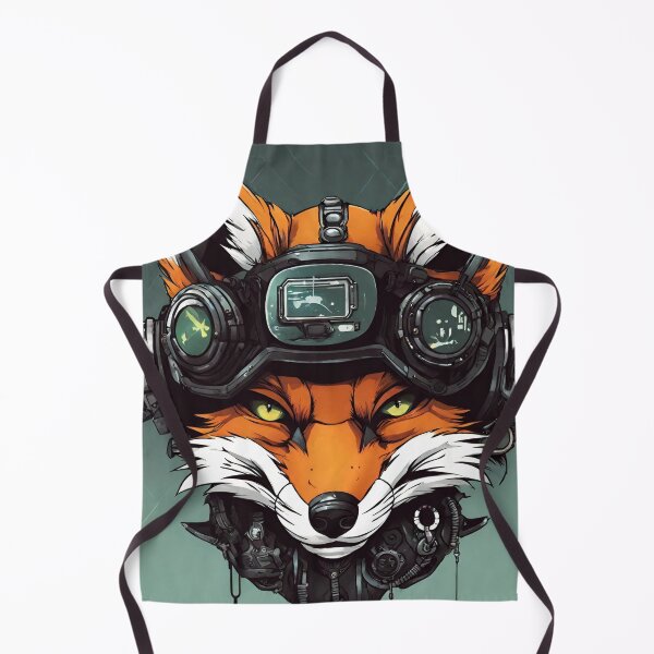 Item preview, Cyberpunk fox in googles designed and sold by Yarnith.