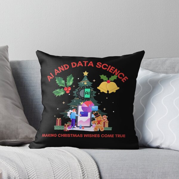 Item preview, AI and data science, making christmas wishes come true, data christmas designed and sold by NoetherSym.