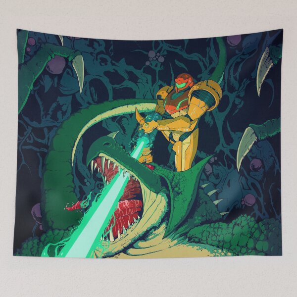 Item preview, Samus vs Kraid designed and sold by PikPikPik.