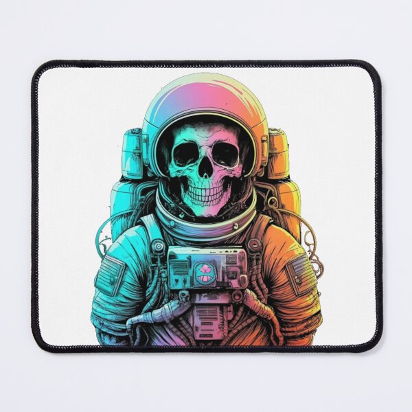 Item preview, Colorful skeleton astronaut designed and sold by PawelNature.