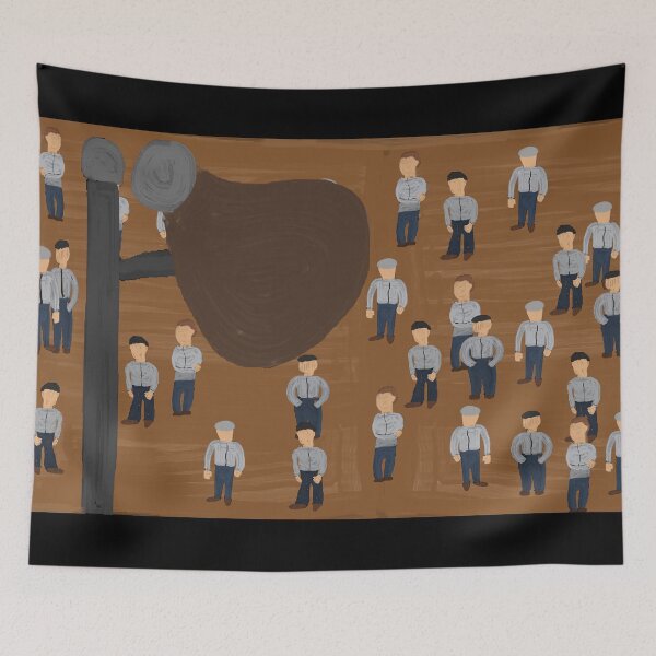 Item preview, (painted) the shawshank redemption (men hearing music feeling free) designed and sold by Soulfate.