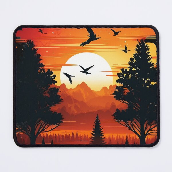 Item preview, Sunset in the mountains for festivals outdoor camping  designed and sold by EternalDelight1.