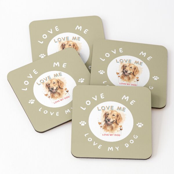 Item preview, LOVE MY DOG designed and sold by nittacrafts.