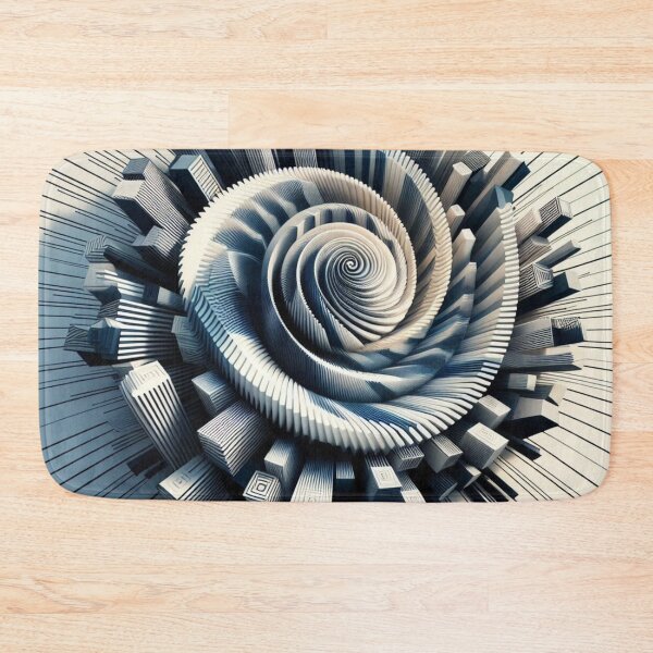 Item preview, Abstract art design with optical illusion - 3d digital art designed and sold by erkabees.