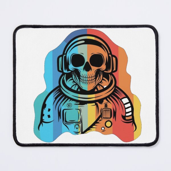 Item preview, Colorful skeleton astronaut designed and sold by PawelNature.