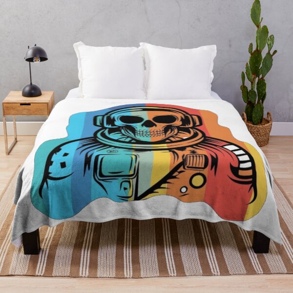 Item preview, Colorful skeleton astronaut designed and sold by PawelNature.
