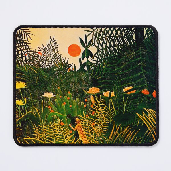 Item preview, Henri Rousseau, 1844-1910 France, Henri Rousseau Jungle Paintings designed and sold by HobertShoop.