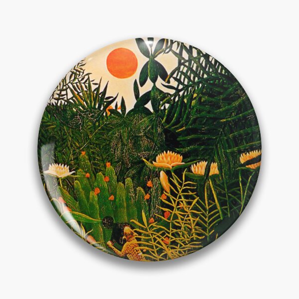 Item preview, Henri Rousseau, 1844-1910 France, Henri Rousseau Jungle Paintings designed and sold by HobertShoop.