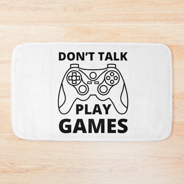 Item preview, Don't Talk play games funny quote designed and sold by mysteriousquote.