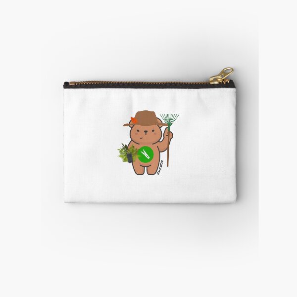 Item preview, Set Bears: Greens "Rake Bear" designed and sold by StickyCinema.