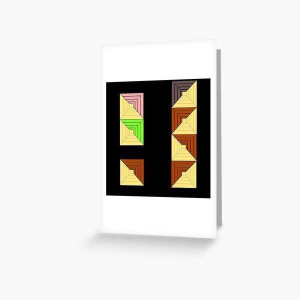 Suburbia Greeting Card