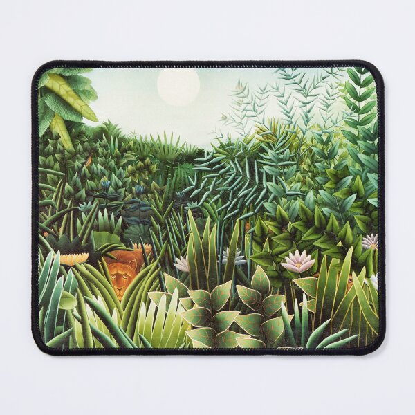 Item preview, Henri Rousseau, 1844-1910 France, Henri Rousseau Jungle Paintings designed and sold by HobertShoop.