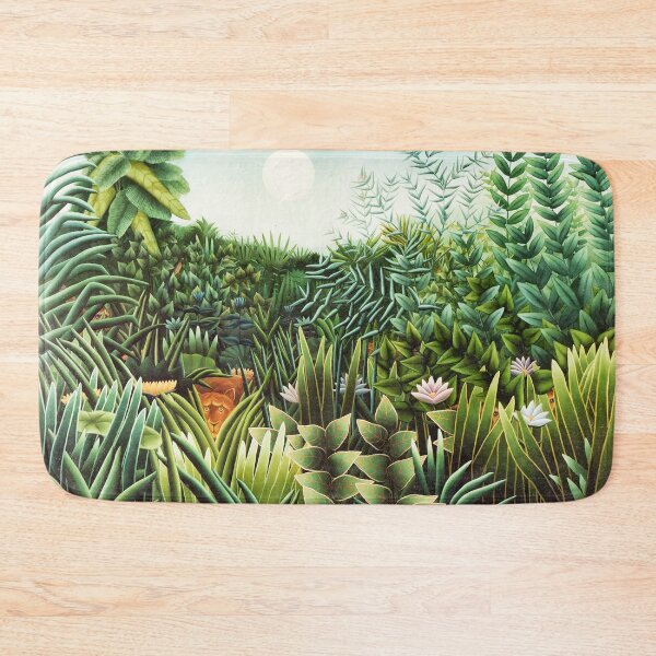 Item preview, Henri Rousseau, 1844-1910 France, Henri Rousseau Jungle Paintings designed and sold by HobertShoop.