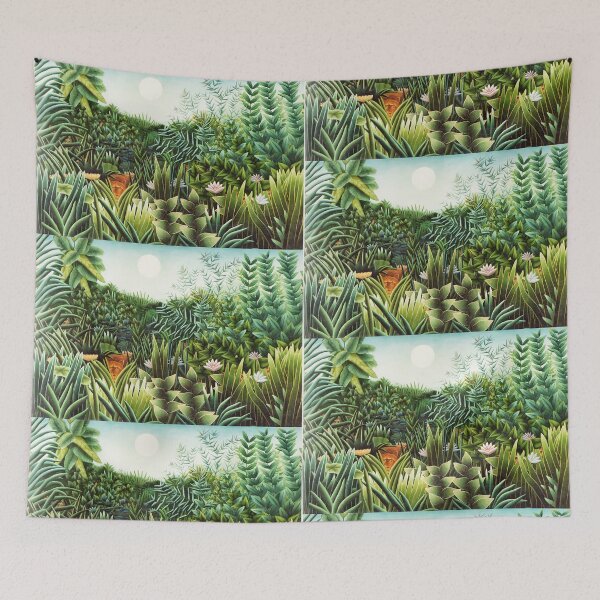 Item preview, Henri Rousseau, 1844-1910 France, Henri Rousseau Jungle Paintings designed and sold by HobertShoop.