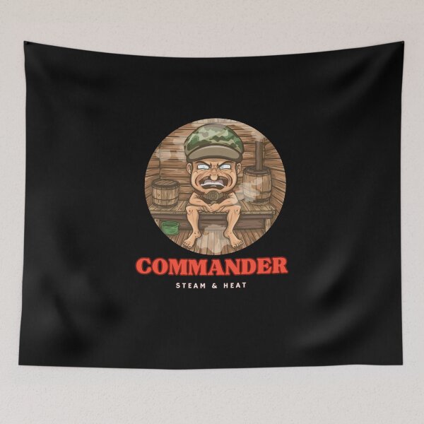 Item preview, Sauna Commander Sauna Lover designed and sold by BestChooseArt.