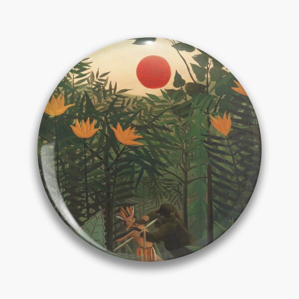 Item preview, Henri Rousseau, 1844-1910 France, Henri Rousseau Jungle Paintings designed and sold by HobertShoop.