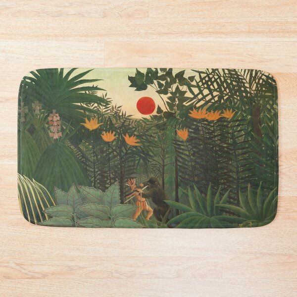 Item preview, Henri Rousseau, 1844-1910 France, Henri Rousseau Jungle Paintings designed and sold by HobertShoop.