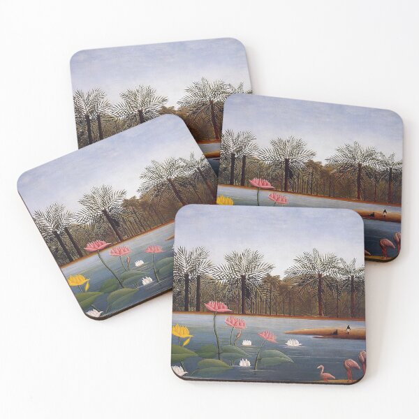 Item preview, Henri Rousseau, 1844-1910 France, Henri Rousseau Jungle Paintings designed and sold by HobertShoop.