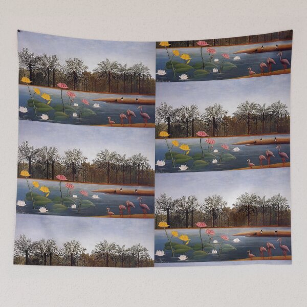 Item preview, Henri Rousseau, 1844-1910 France, Henri Rousseau Jungle Paintings designed and sold by HobertShoop.