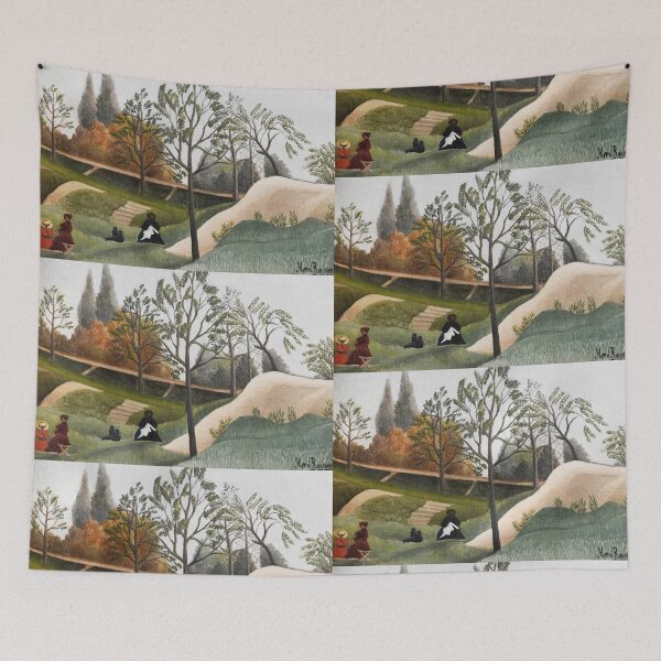 Item preview, Henri Rousseau, 1844-1910 France, Henri Rousseau Jungle Paintings designed and sold by HobertShoop.