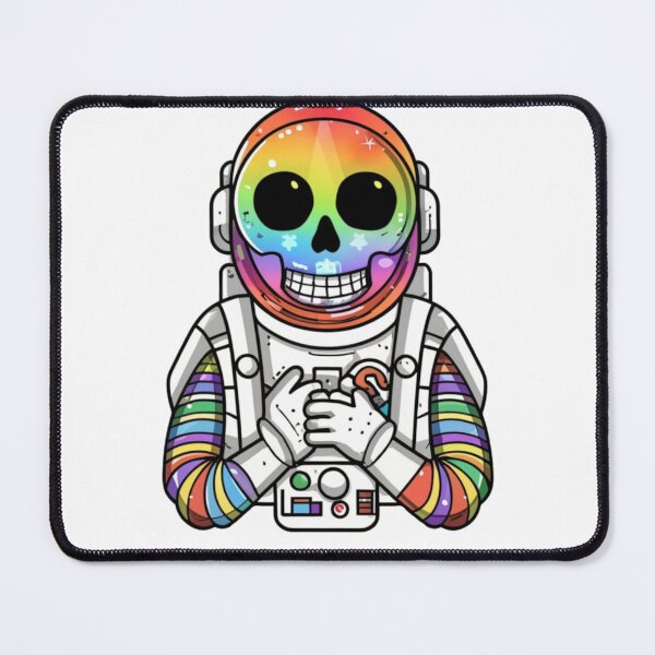 Item preview, Colorful skeleton astronaut designed and sold by PawelNature.