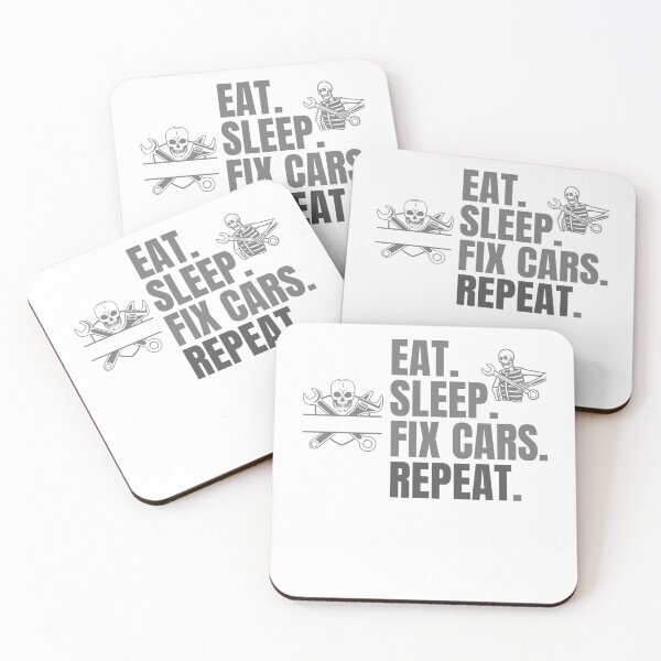 Item preview, Sleep eat fix cars sleep, Eat sleep fix cars repeat designed and sold by Creativedsigna.