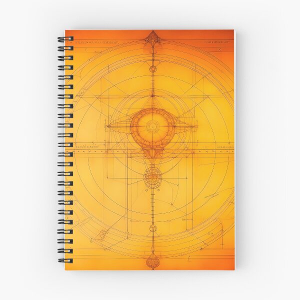 Item preview, An old drawing of an mechanism in the style of Leonardo Da Vinci designed and sold by LanaGustavsson.