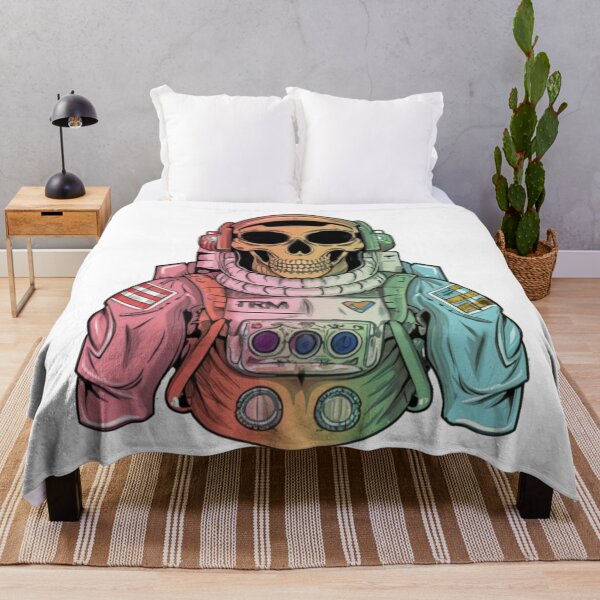 Item preview, Colorful skeleton astronaut designed and sold by PawelNature.