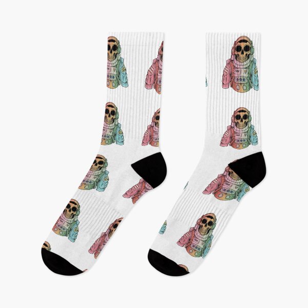 Item preview, Colorful skeleton astronaut designed and sold by PawelNature.