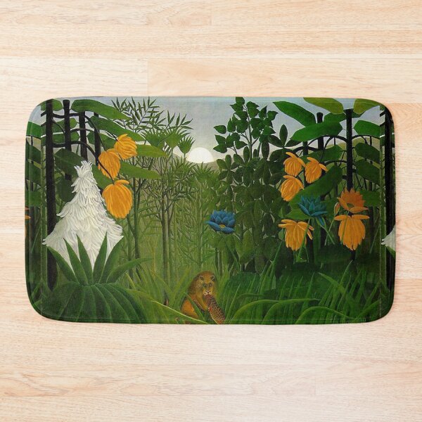 Item preview, Henri Rousseau, 1844-1910 France, Henri Rousseau Jungle Paintings designed and sold by HobertShoop.
