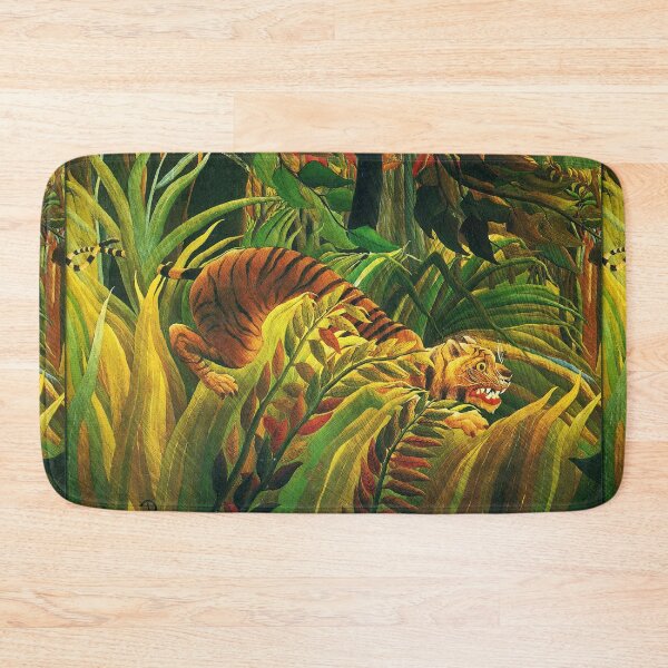 Item preview, Henri Rousseau, 1844-1910 France, Henri Rousseau Jungle Paintings designed and sold by HobertShoop.