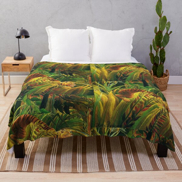 Item preview, Henri Rousseau, 1844-1910 France, Henri Rousseau Jungle Paintings designed and sold by HobertShoop.