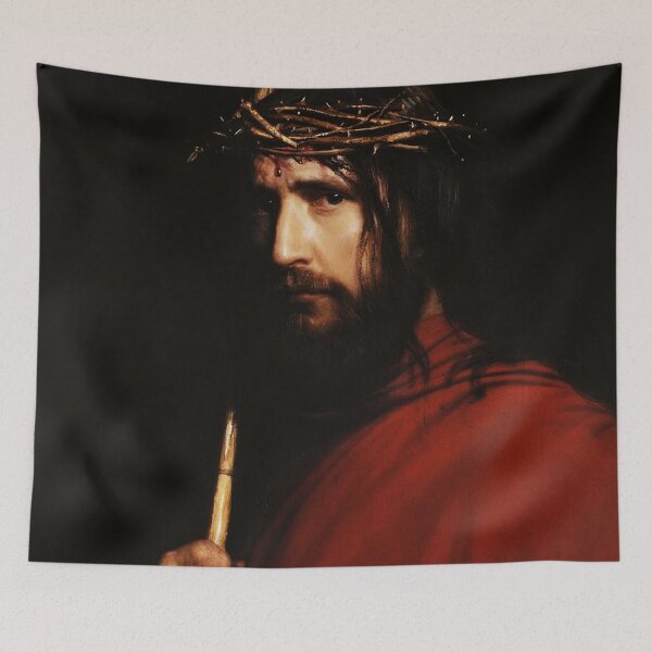 Item preview, Christ with Thorns designed and sold by Aeroplane Tees.