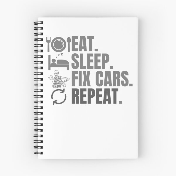 Item preview, Copy of Sleep eat fix cars sleep, Eat sleep fix cars repeat designed and sold by Creativedsigna.