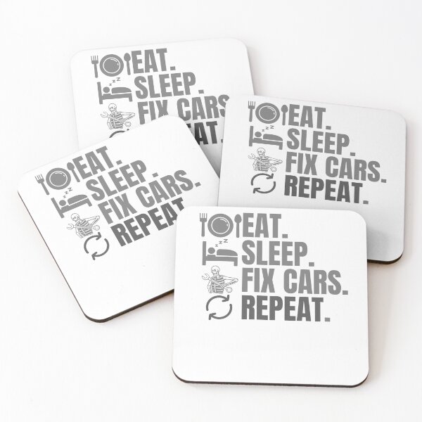 Item preview, Copy of Sleep eat fix cars sleep, Eat sleep fix cars repeat designed and sold by Creativedsigna.