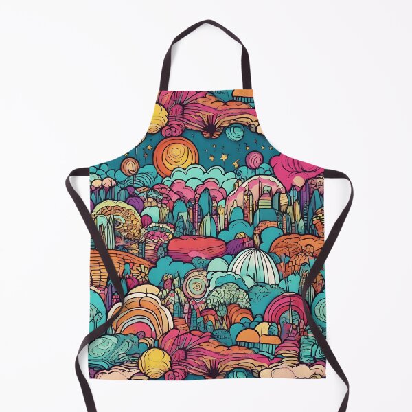 Item preview, Magical Colorful Pop Art Pattern designed and sold by DigiDreamyArt.