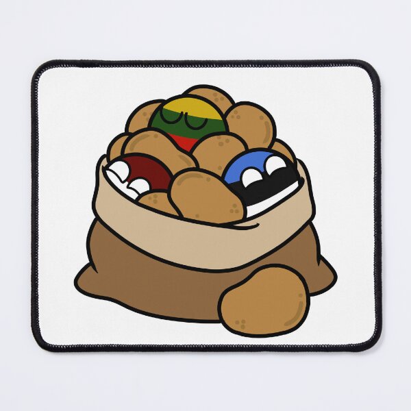 Item preview, countryballs and potato designed and sold by Countryballs Shop.