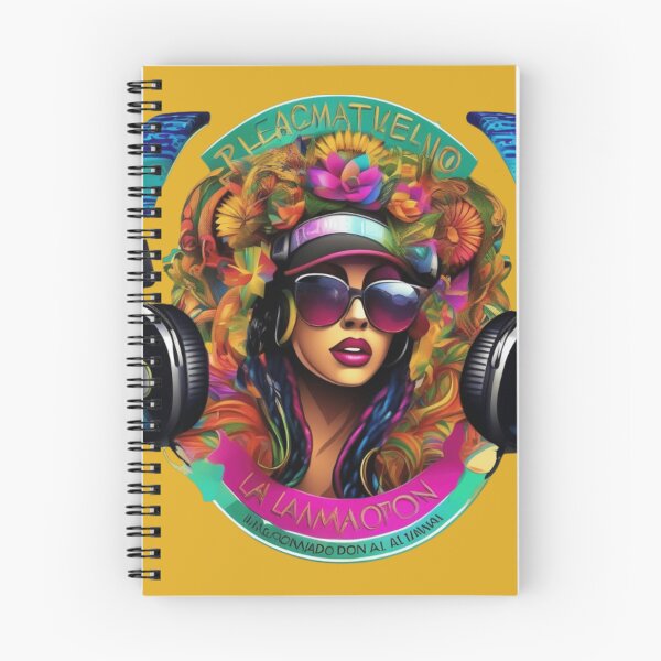 Item preview, Modern girl inside flowers with headphone design designed and sold by Kulpi6147.